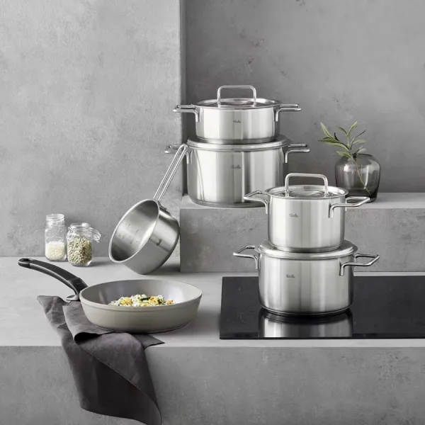 Bộ nồi Fissler Pure Collection 6 món kèm chảo chống dính 24cm