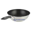 Chảo từ Yoshikawa SJ1323 Wok Inox 28 chống dính sâu lòng