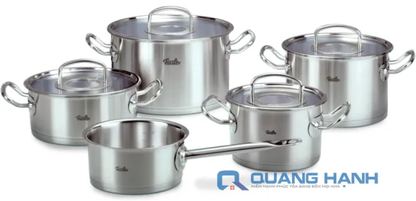 Ngó mặt 2 bộ nồi từ Fissler dù giá cao nhưng vẫn luôn đắt khách