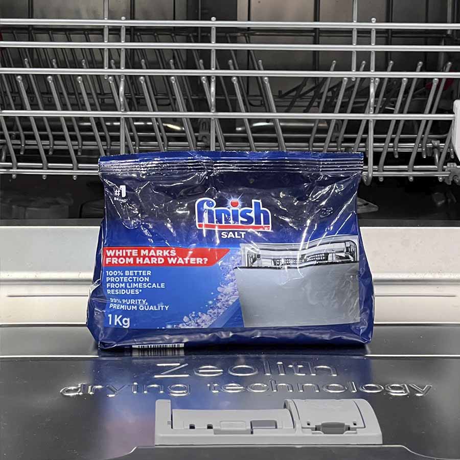 Ảnh thực tế Muối rửa bát Finish Salt 1 Kg