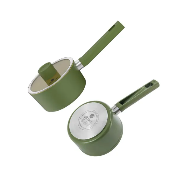 Quánh chống dính Ceramic Elmich Olive EL5523OV16 size 16cm
