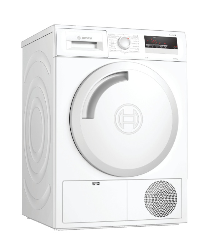 Máy sấy ngưng tụ Bosch 8kg WTN84201MY Series 4