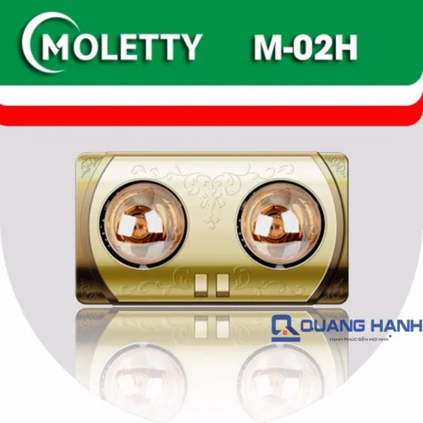 Đèn sưởi nhà tắm Moletty M-02H