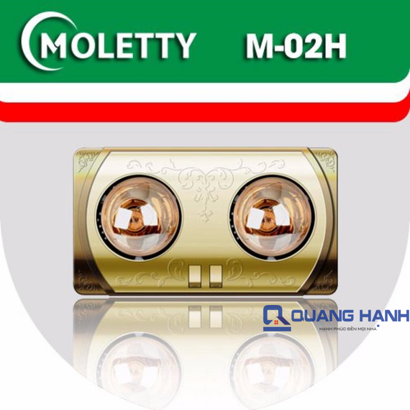 Đèn sưởi nhà tắm Moletty M-02H