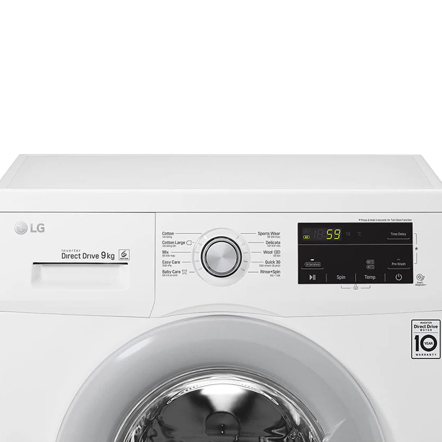 Máy giặt LG Inverter 9 Kg FM1209N6W