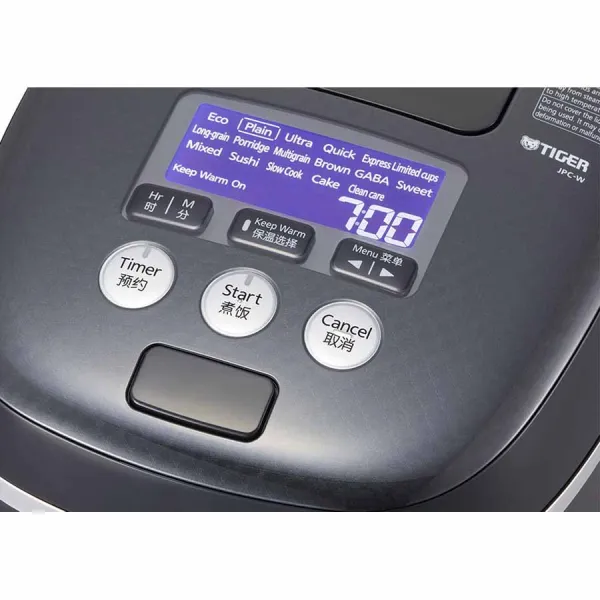 Nồi cơm điện tử cao tần áp suất Tiger 1.8 lít JPC-W18W