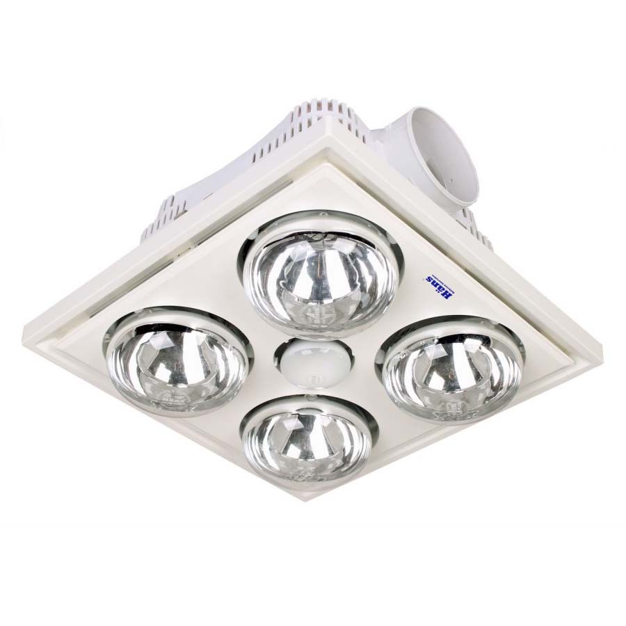 Đèn sưởi Hans 4 bóng âm trần H4B