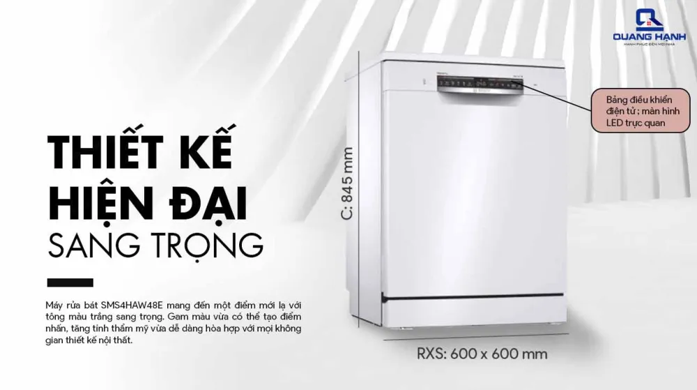 Máy Rửa Bát Bosch SMS4HAW48E