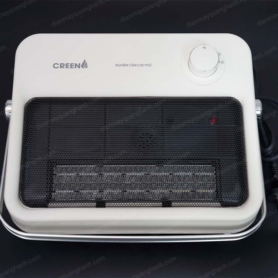 Ảnh thực tế Máy sưởi gốm treo tường Creen CR-H38C