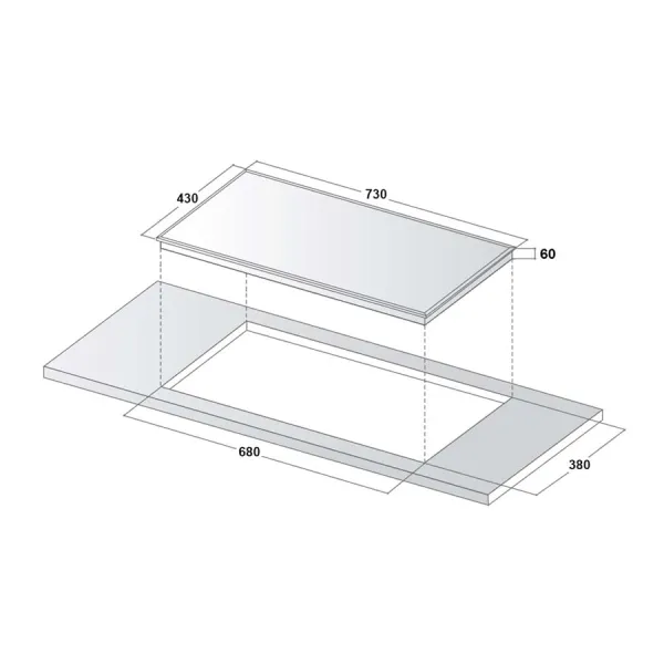 Bếp từ đôi Canzy CZ TL30HN