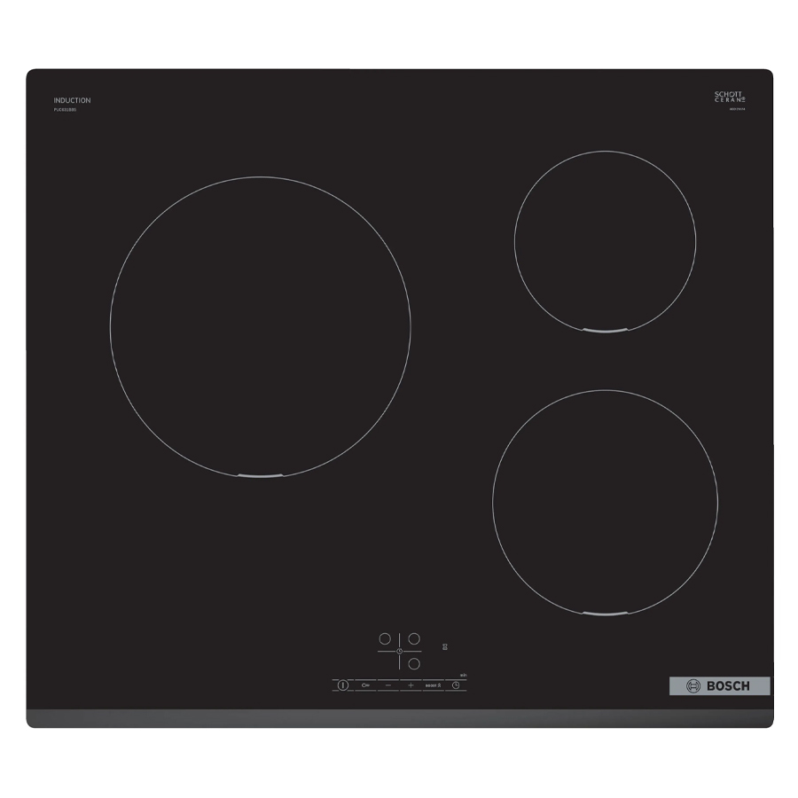 Bếp từ 3 vùng nấu lắp âm Bosch PUC631BB5E