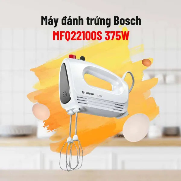 Máy đánh trứng Bosch MFQ22100S 375W