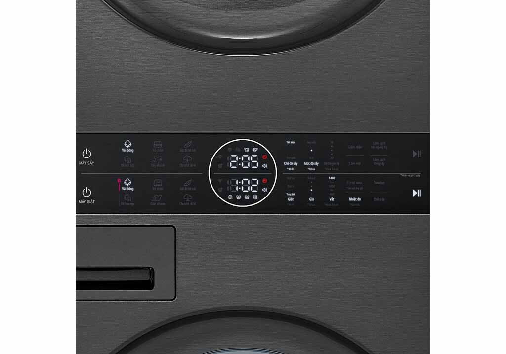 Tháp giặt sấy LG Inverter WT1410NHB