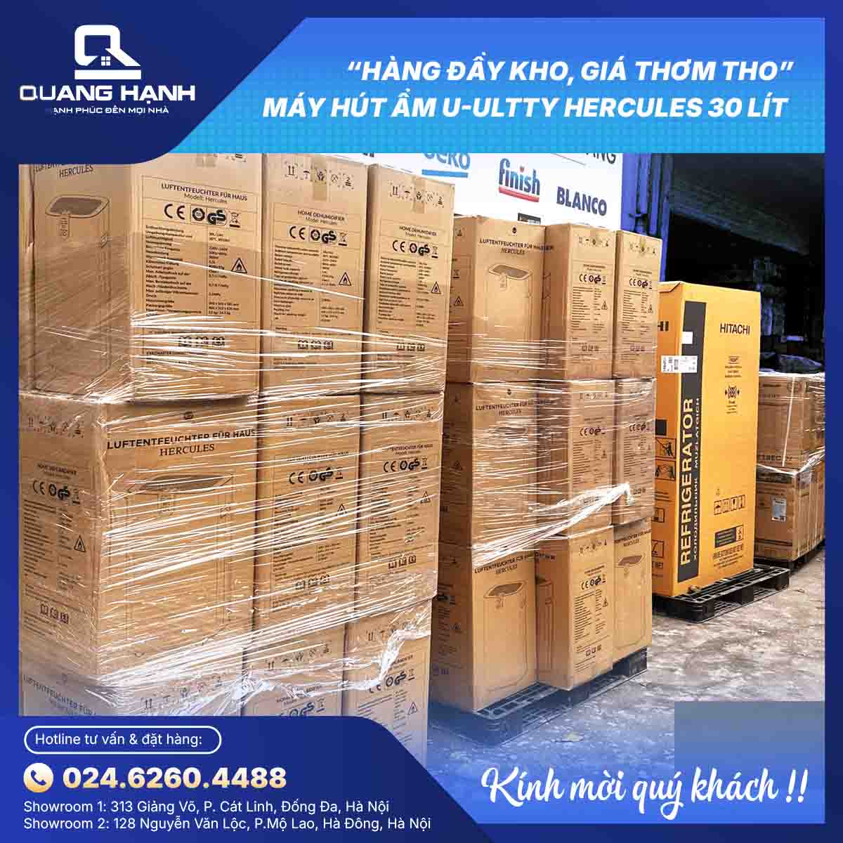 Ảnh thực tế Máy hút ẩm U ULTTY HERCULES 30 Lít