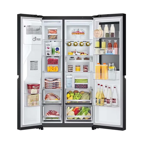 Tủ lạnh LG Inverter 635 lít Side By Side InstaView GR-G257BL