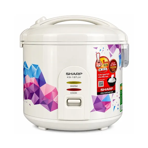 Nồi cơm điện Sharp KS-18TJV GR dung tích 1.8 lít