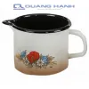 Ca sữa ELO Kornblume  tráng men hoa 14 cm