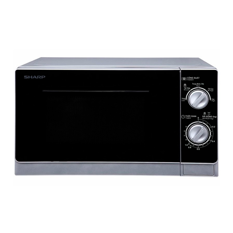 Lò vi sóng cơ Sharp R-205VN-S 20 lít