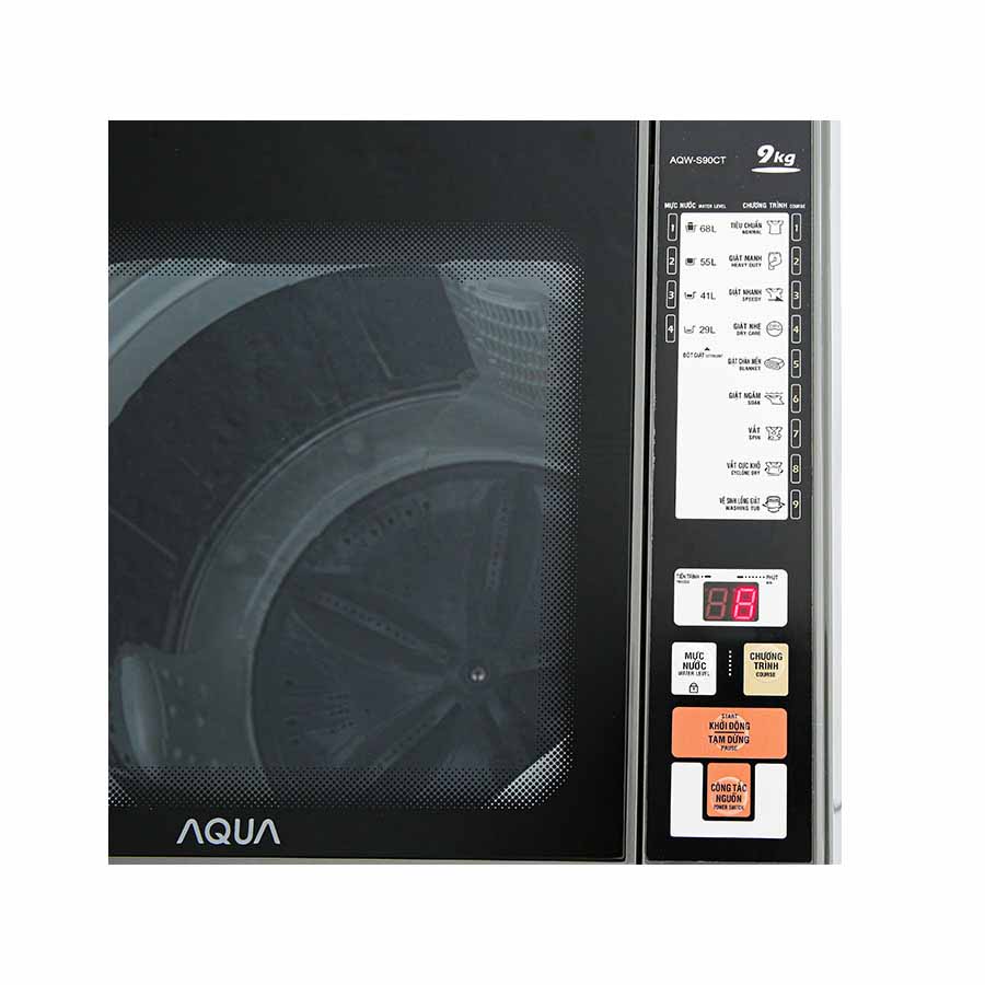 Máy giặt Aqua 9 kg AQW-S90CT.S