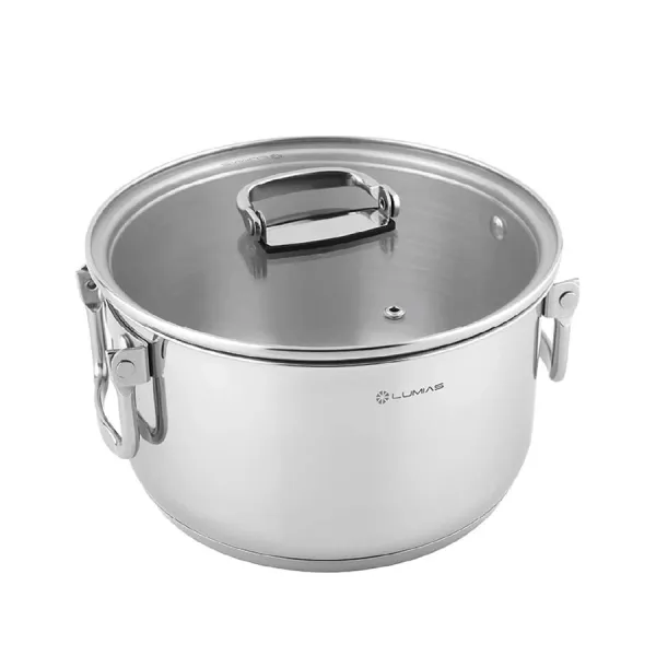 Bộ nồi inox 3 món cao cấp Lumias NOVA Cookware