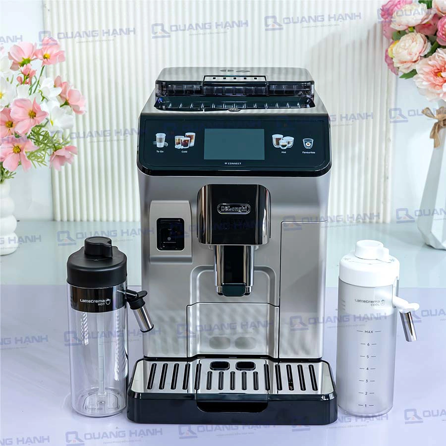 Ảnh thực tế Máy pha cà phê Delonghi ECAM450.65.S