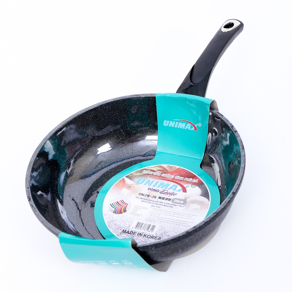 Chảo đá sâu lòng chống dính siêu bền Hàn Quốc DM2W-28cm