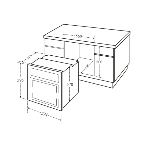 Lò nướng Bosch HBG655BS1M