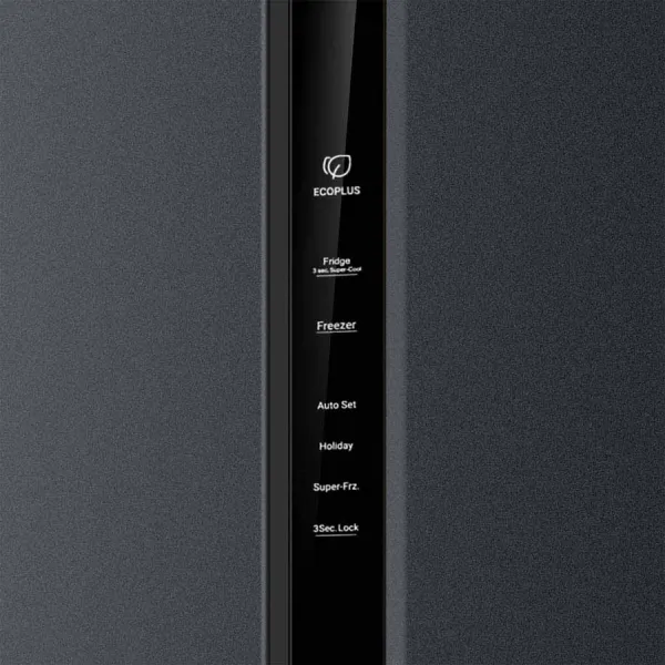 Tủ lạnh Aqua Inverter 524 lít Side By Side AQR-SW541XA(BL)