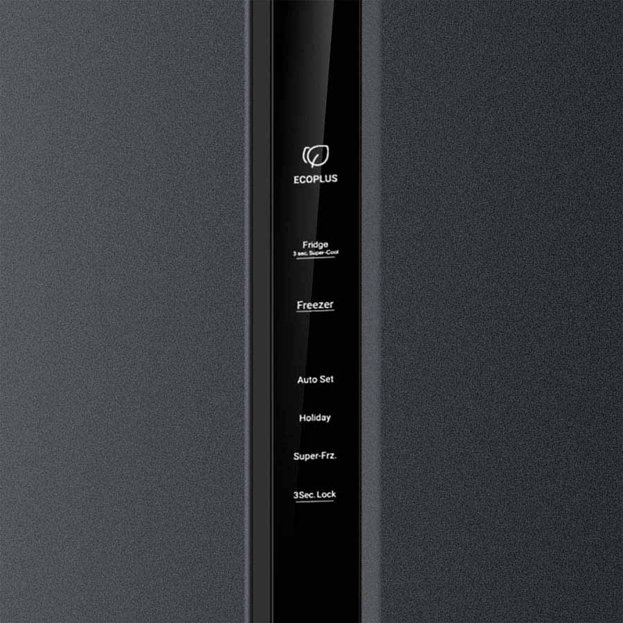 Tủ lạnh Aqua Inverter 524 lít Side By Side AQR-SW541XA(BL)