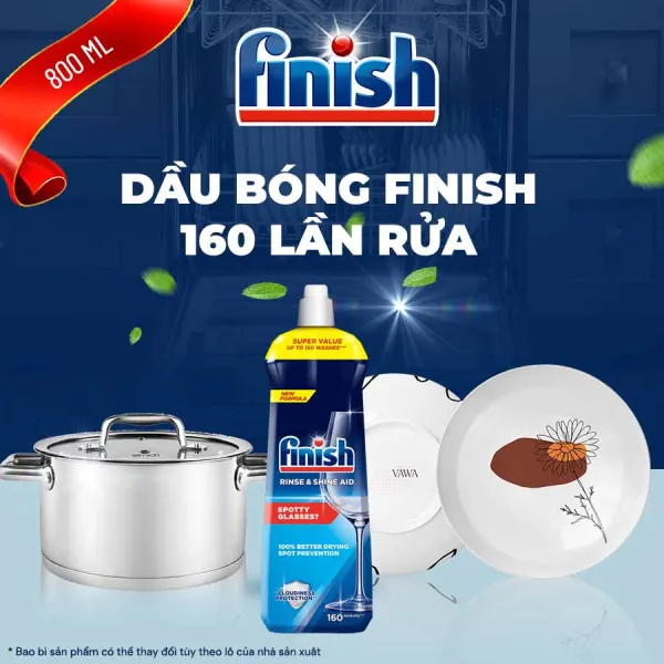 Nước làm bóng Finish 800ml