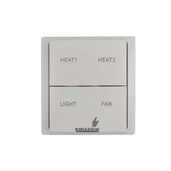 Đèn sưởi nhà tắm Heizen HE4BR 4 bóng âm trần có điều khiển