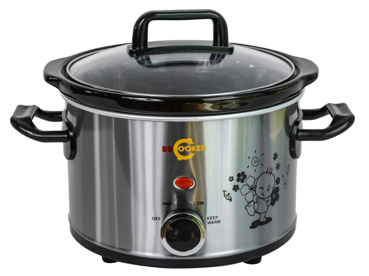 Nồi nấu cháo đa năng Hàn Quốc BBcooker BS25 (2,5L) - toàn cảnh sản phẩm