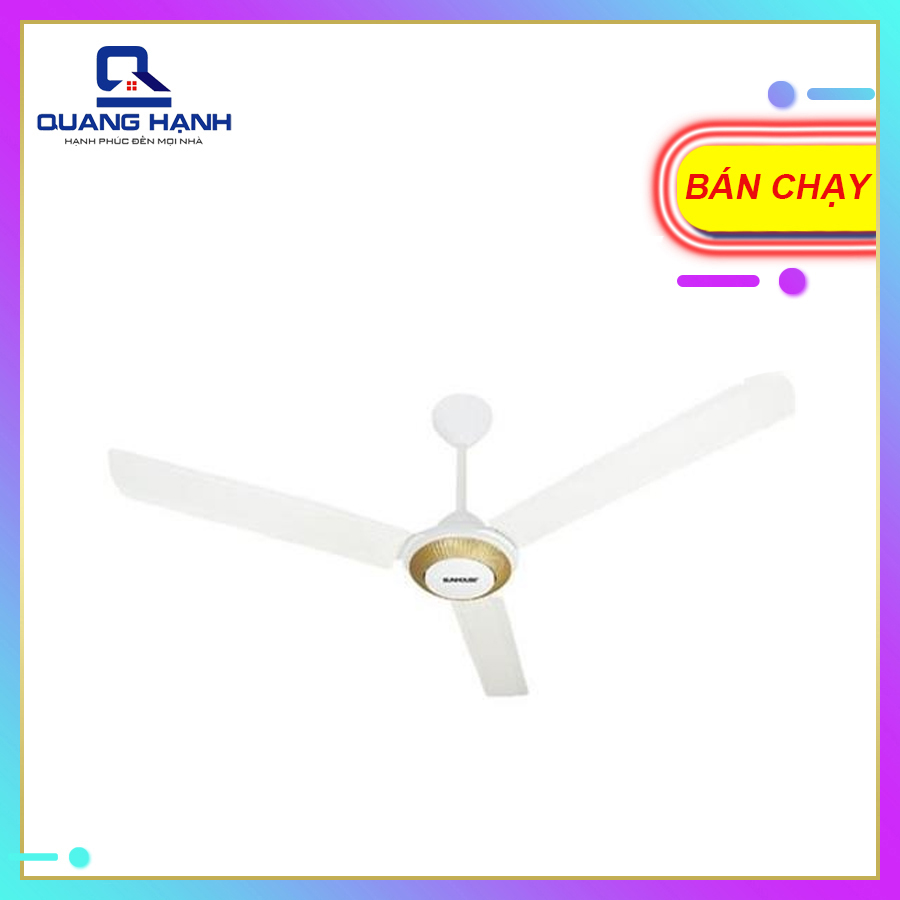 Quạt trần Sunhouse SHD7656 - toàn cảnh sản phẩm