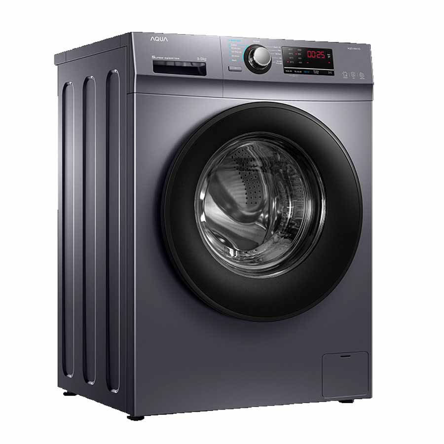 Máy giặt cửa trước Aqua 9.5 Kg AQD-A951G S