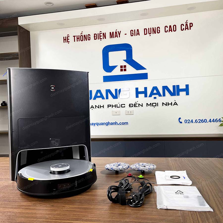 Ảnh thực tế Robot Hút Bụi Lau Nhà Deebot X1 Omni Bản quốc tế
