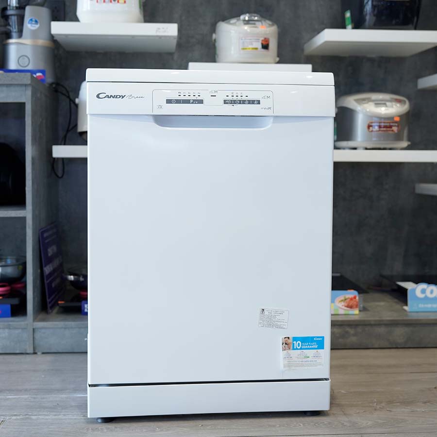 Ảnh thực tế Máy rửa bát 13 bộ Candy CDPN 1L390PW