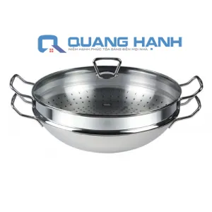 Bộ nồi nấu lẩu và xửng hấp Fissler Nanjing 36cm