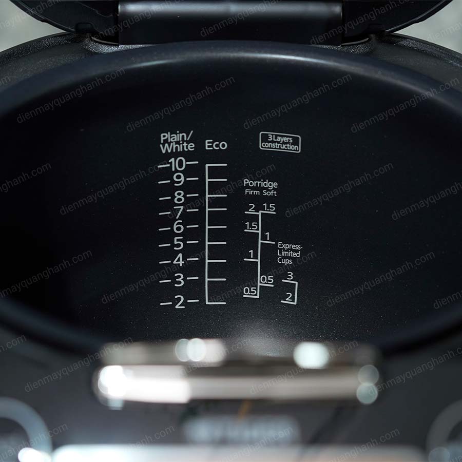 Ảnh thực tế Nồi cơm điện tử cao tần Tiger 1.8 lít JKT-F18W