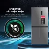 Tủ lạnh Sharp Inverter 362 lít Multi Door SJ-FX420V-SL