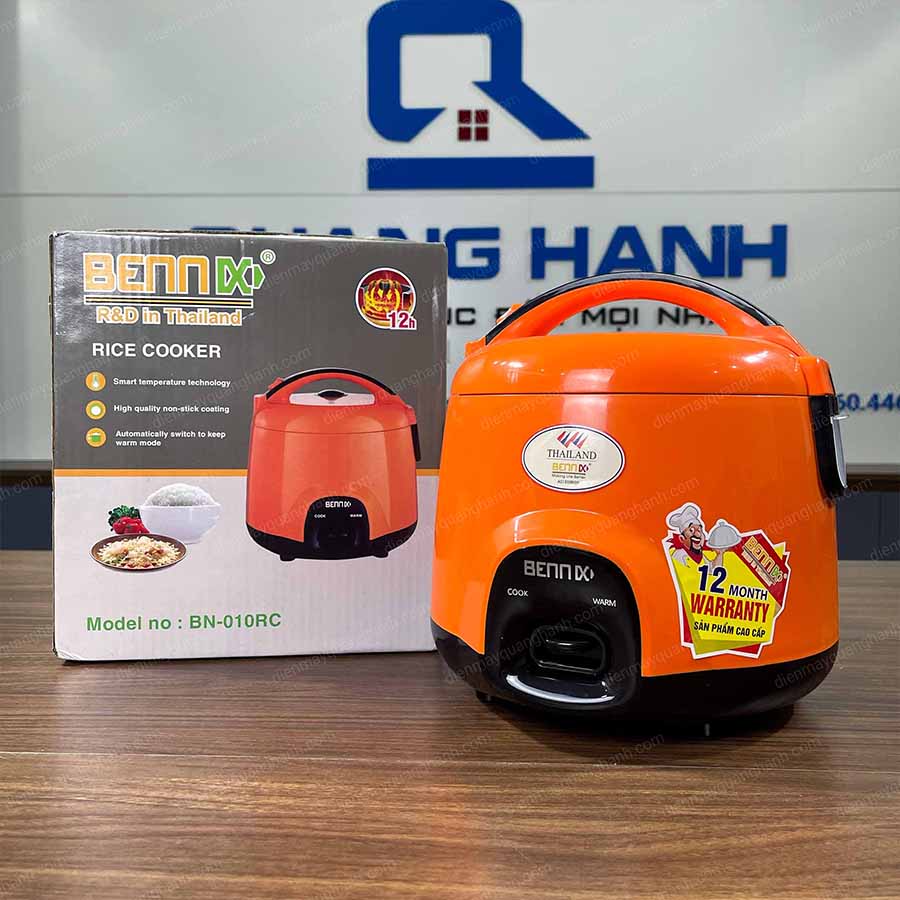 Ảnh thực tế Nồi cơm điện 1 lít Bennix BN-010RC