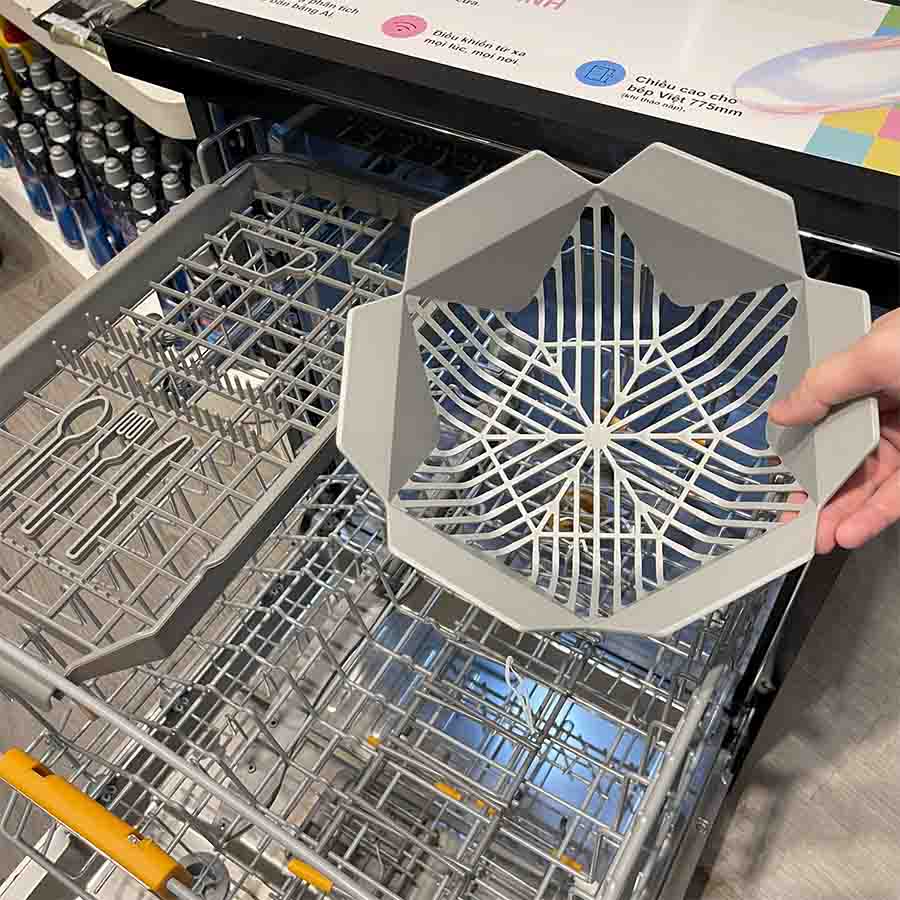 Ảnh thực tế Máy rửa chén độc lập Comfee CDWEF1401HB-W-VN
