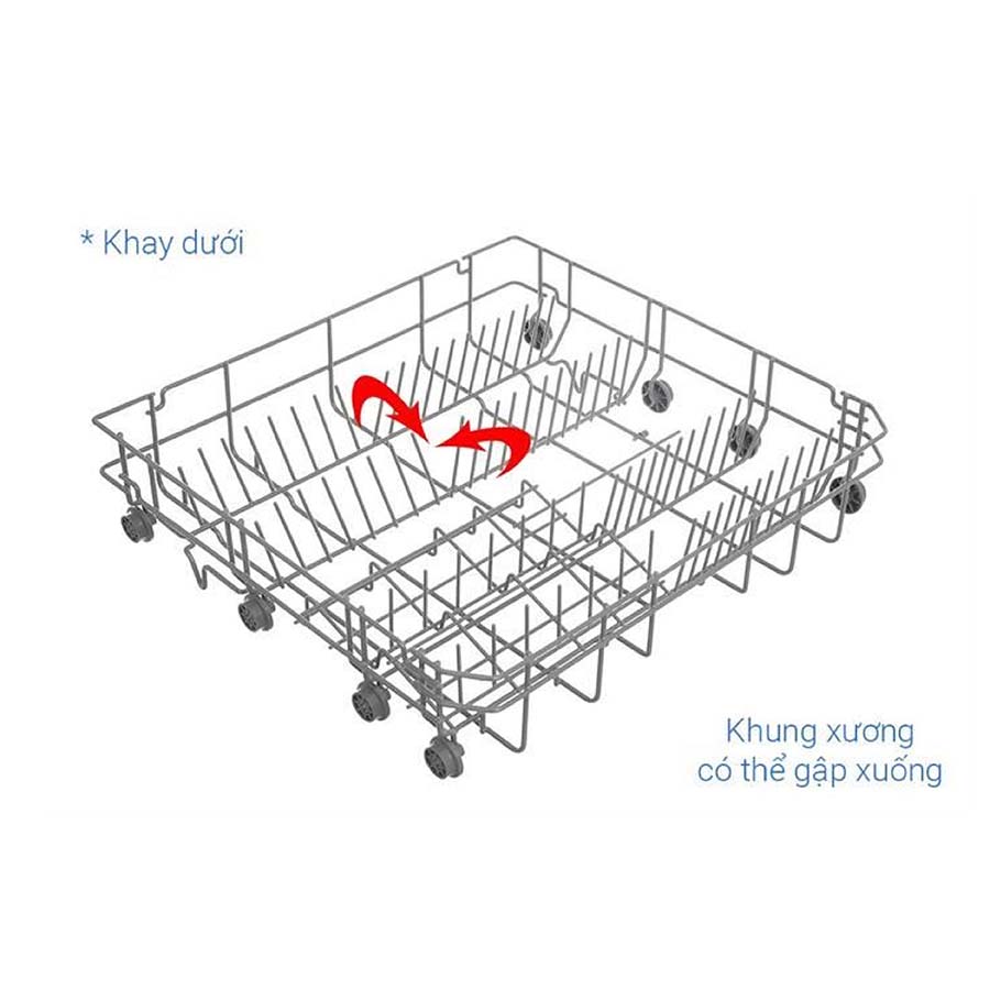 Máy rửa chén độc lập Comfee CDW-8F60RB