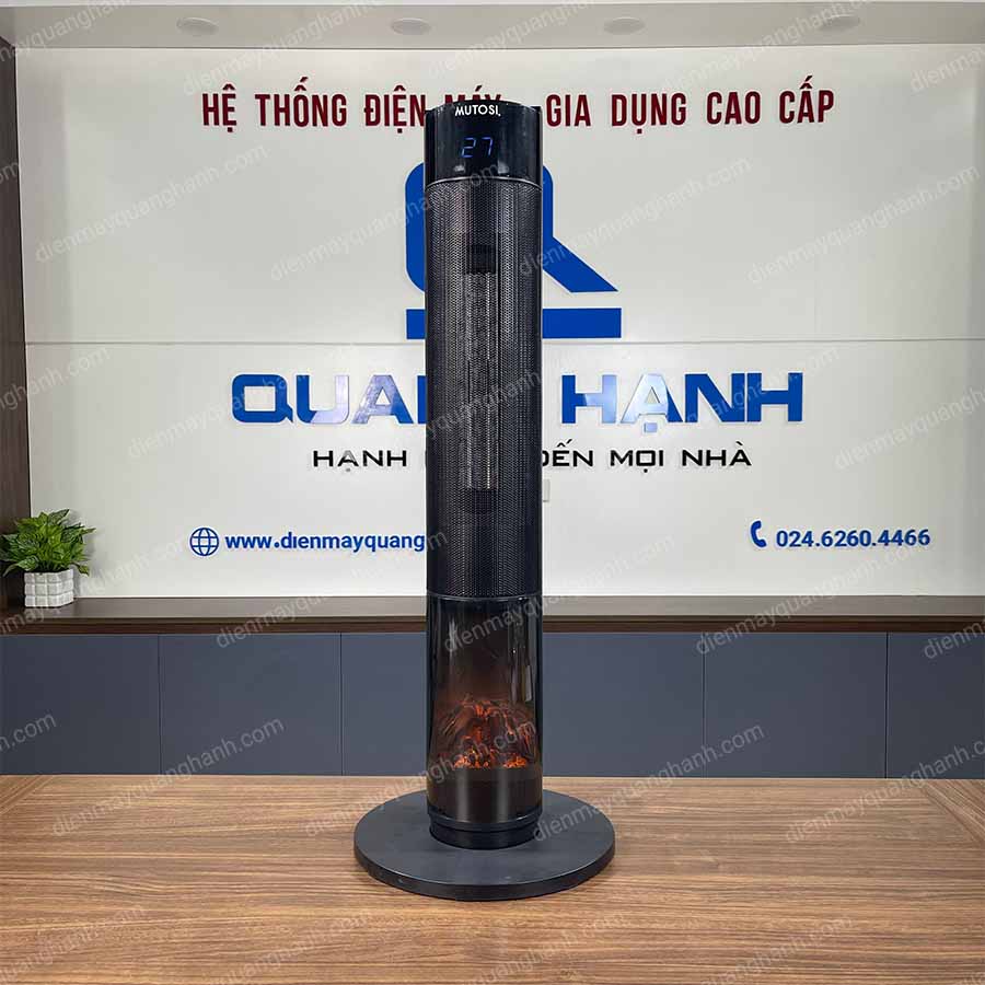 Ảnh thực tế Máy sưởi gốm Ceramic Mutosi MCH-2000L