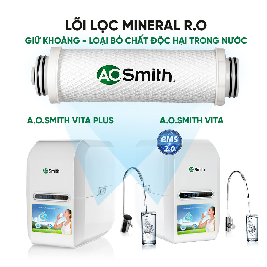 Lõi lọc A.O Smith Mineral RO (VITA/VITA Plus)