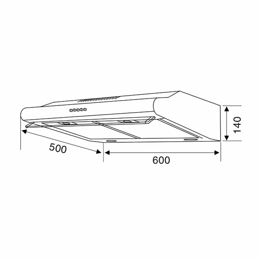 Máy hút mùi cổ điển Canzy CZ C506I