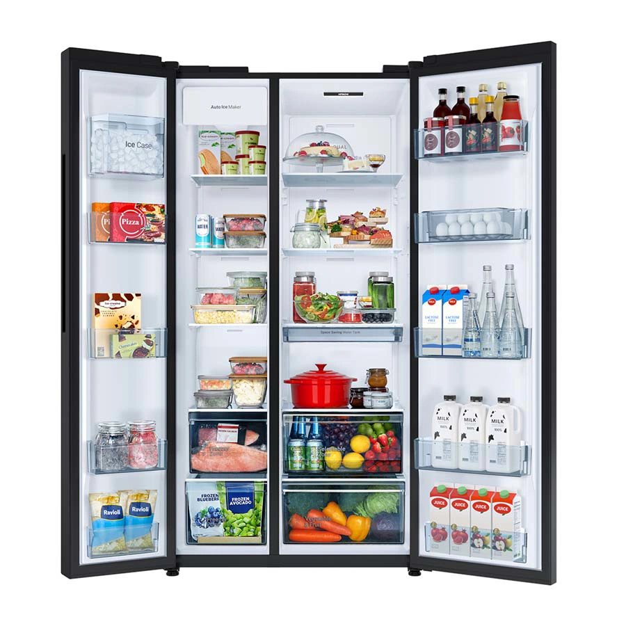 Tủ lạnh Hitachi Inverter 653 lít Side By Side HRSN9713ESAUVN
