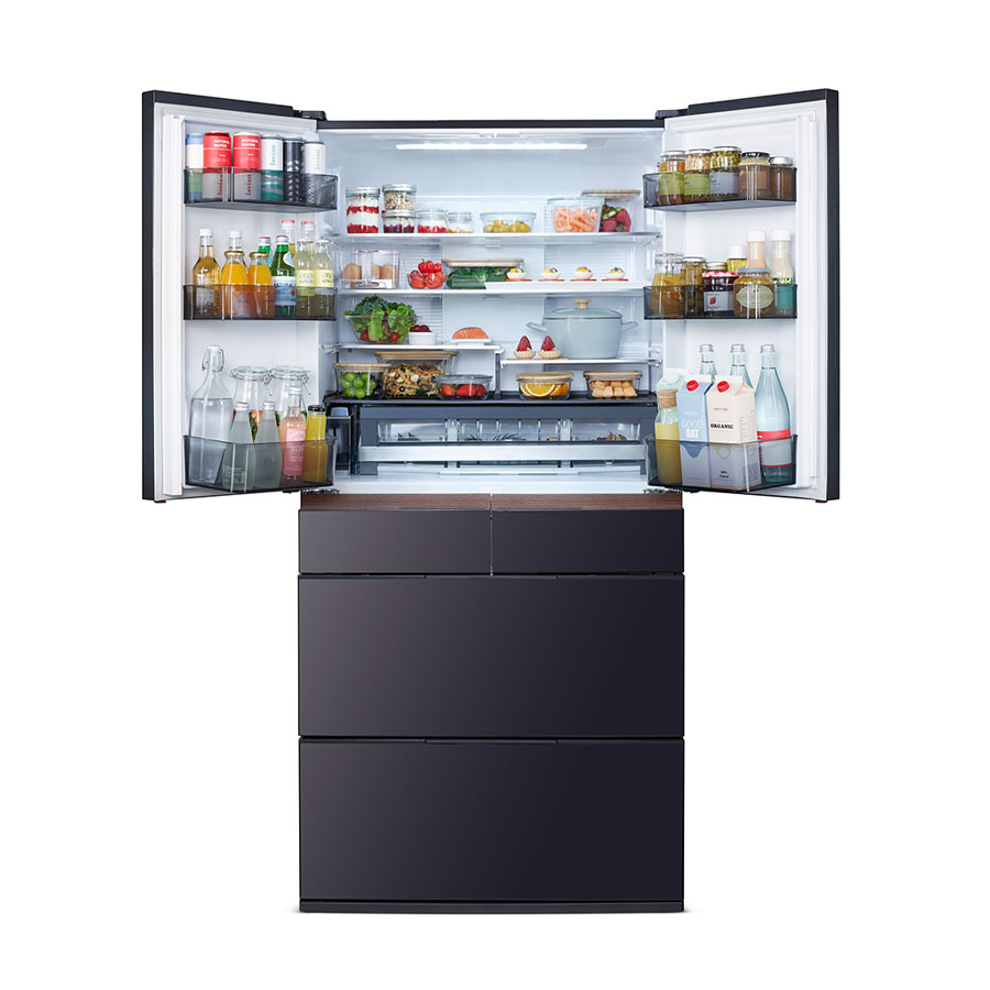 Tủ lạnh Hitachi Multidoor Inverter 670 lít R-GW670TV XM