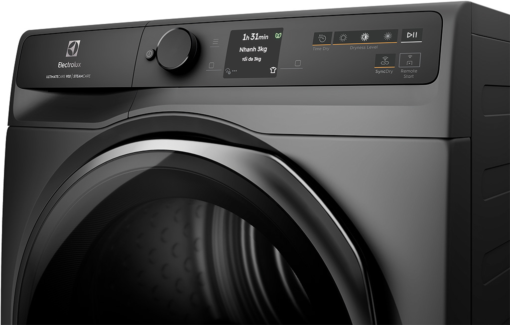 Máy sấy quần áo bơm nhiệt Electrolux 9 kg EDH902R9SC
