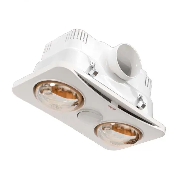 Đèn Sưởi Nhà Tắm 2 Bóng Kohn BK02GR
