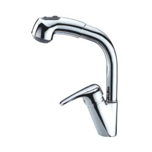 Vòi rửa bát đồng thau mạ Chrome K140